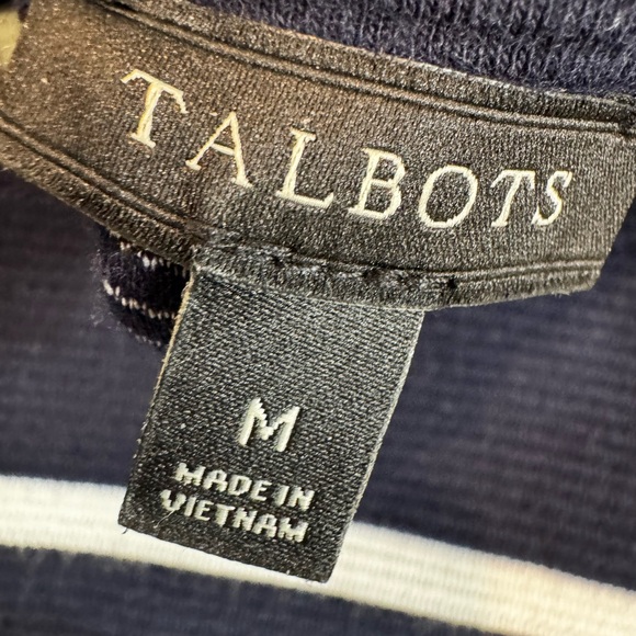 Talbots 3/4 sleeve Blouse - Picture 4 of 5